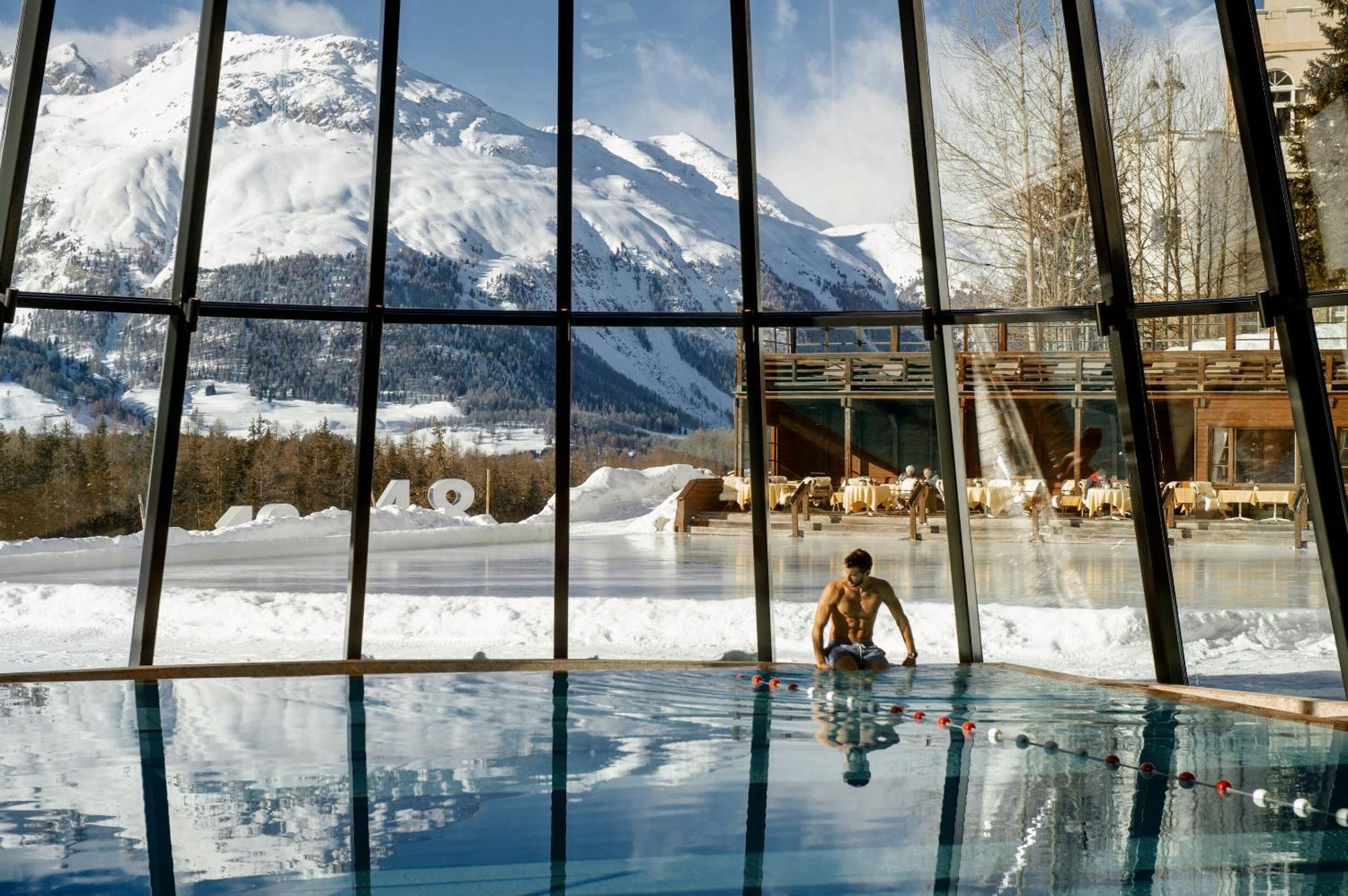 Grand Hotel Kronenhof Pontresina Zewnętrze zdjęcie