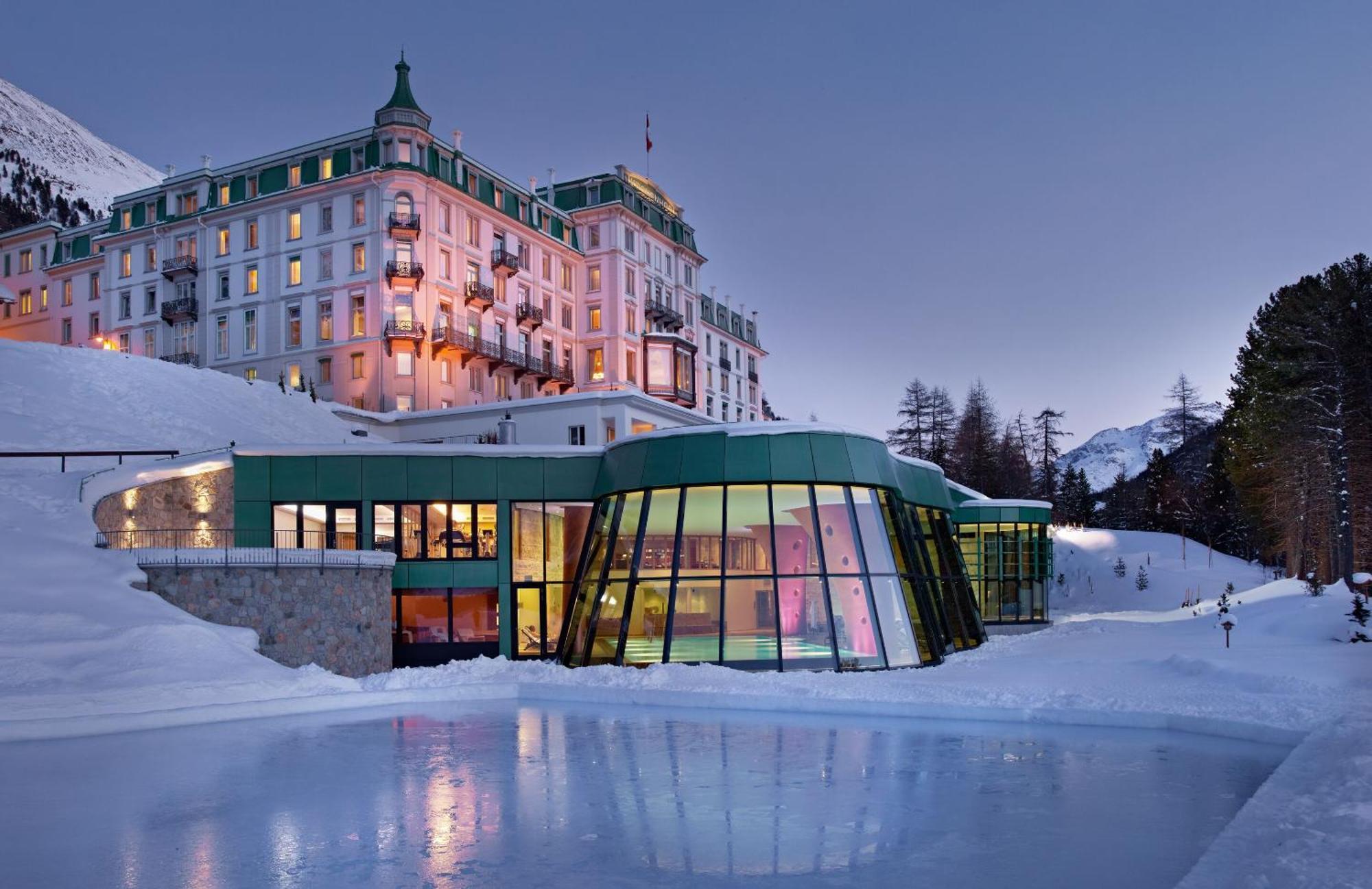 Grand Hotel Kronenhof Pontresina Zewnętrze zdjęcie