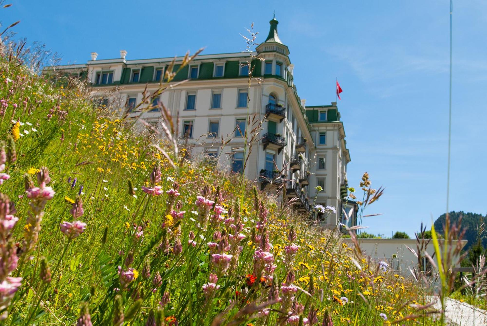 Grand Hotel Kronenhof Pontresina Zewnętrze zdjęcie