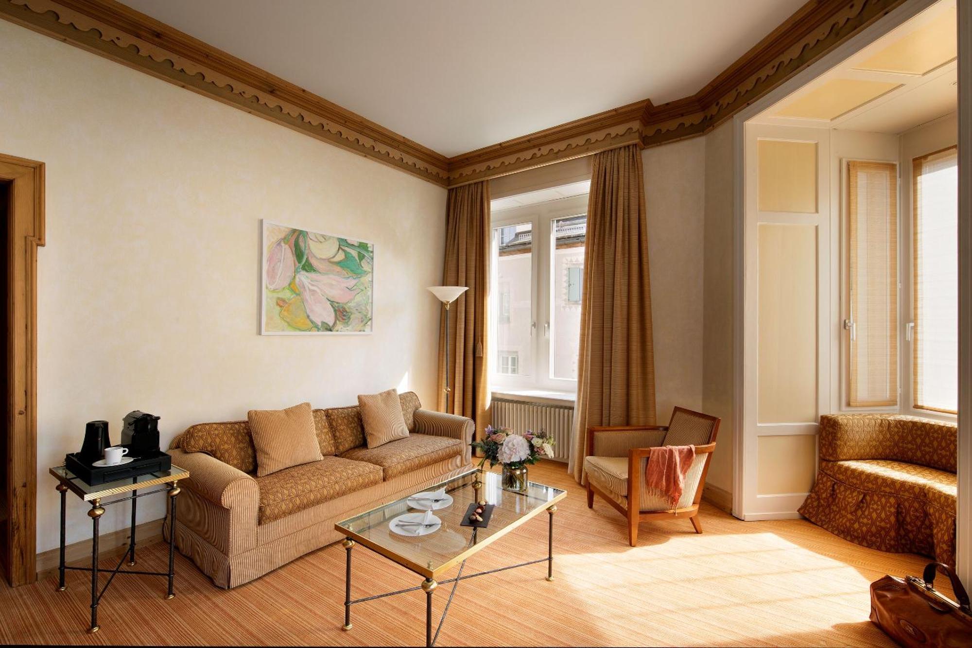 Grand Hotel Kronenhof Pontresina Zewnętrze zdjęcie