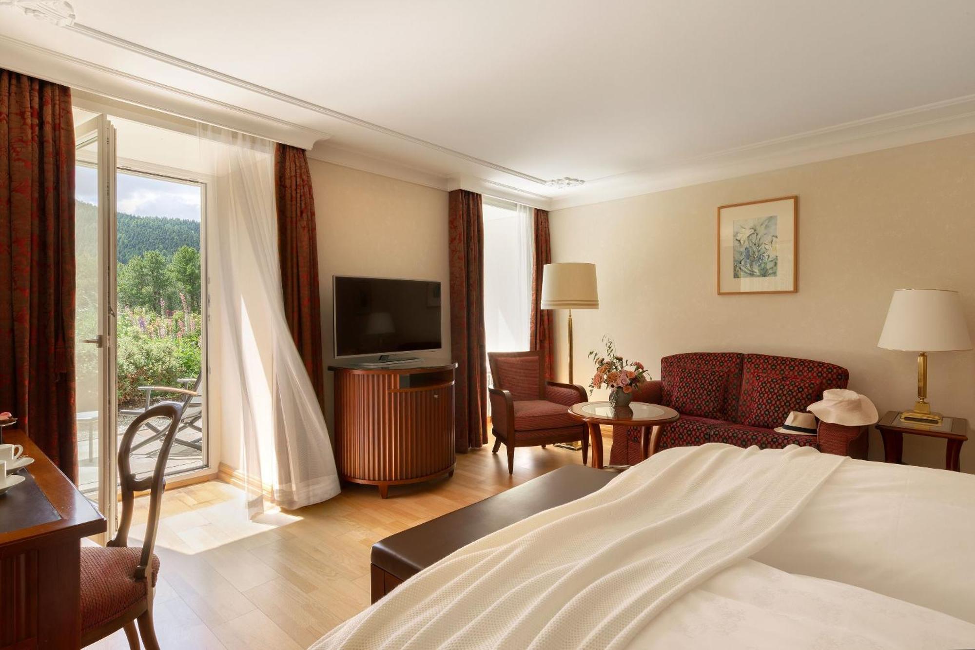 Grand Hotel Kronenhof Pontresina Zewnętrze zdjęcie