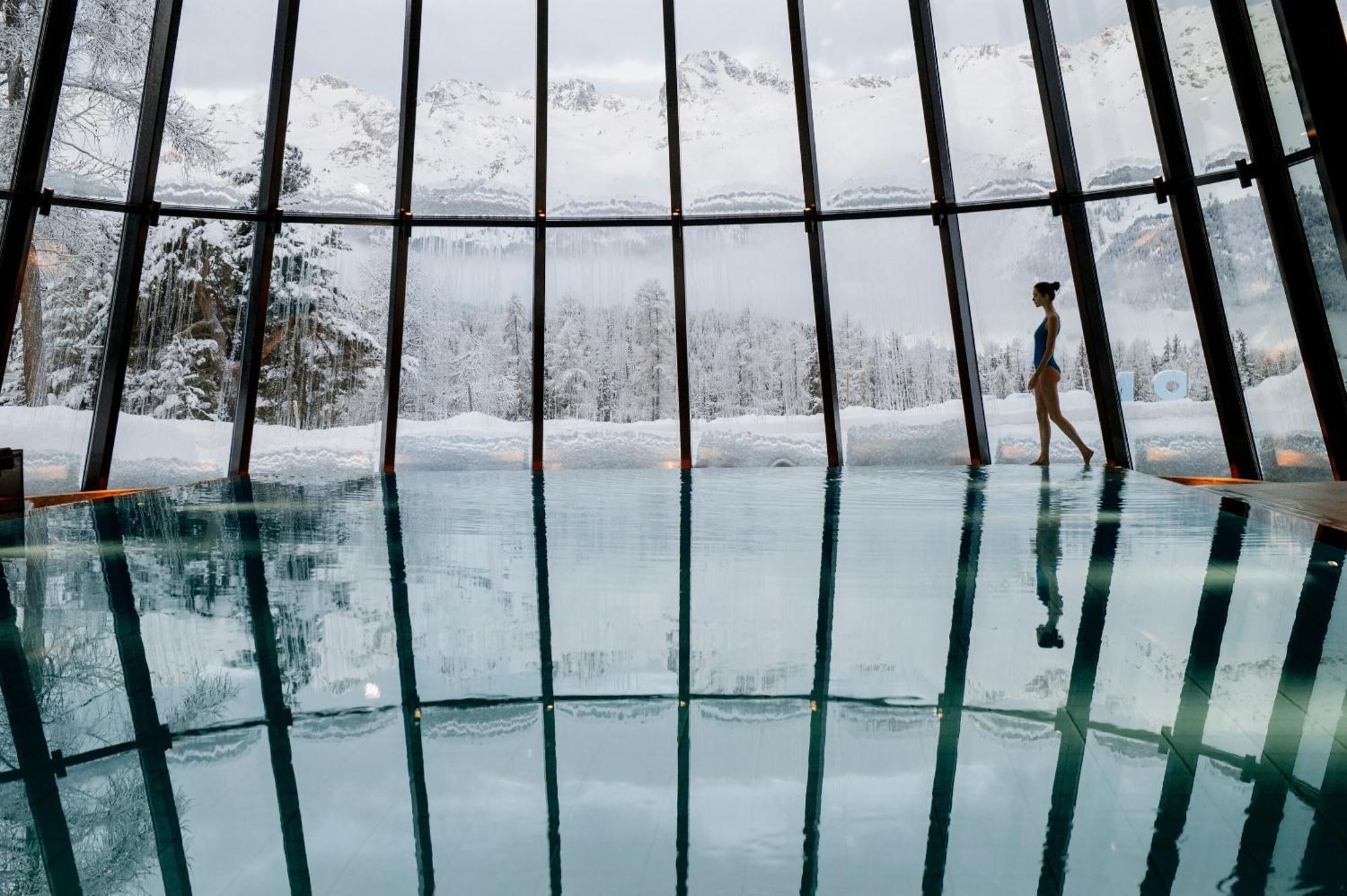 Grand Hotel Kronenhof Pontresina Zewnętrze zdjęcie