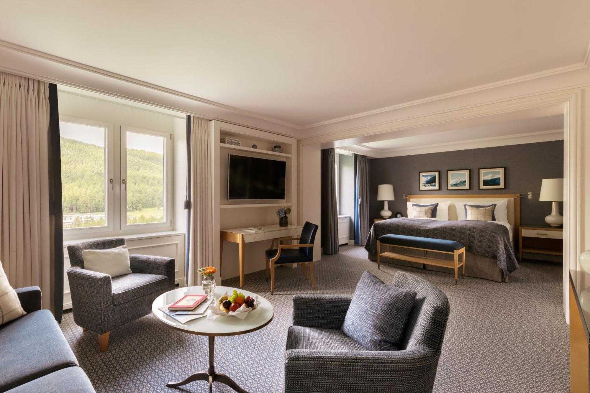 Grand Hotel Kronenhof Pontresina Zewnętrze zdjęcie