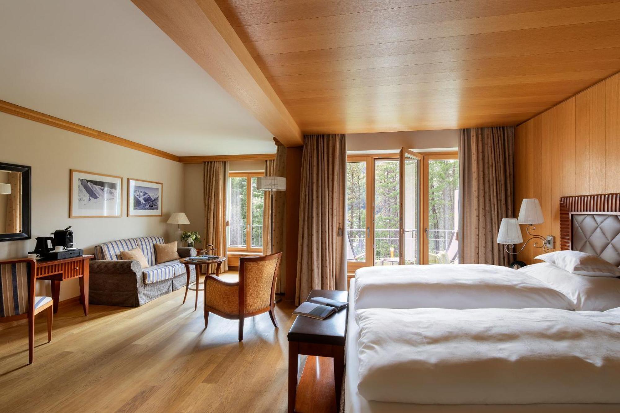 Grand Hotel Kronenhof Pontresina Zewnętrze zdjęcie