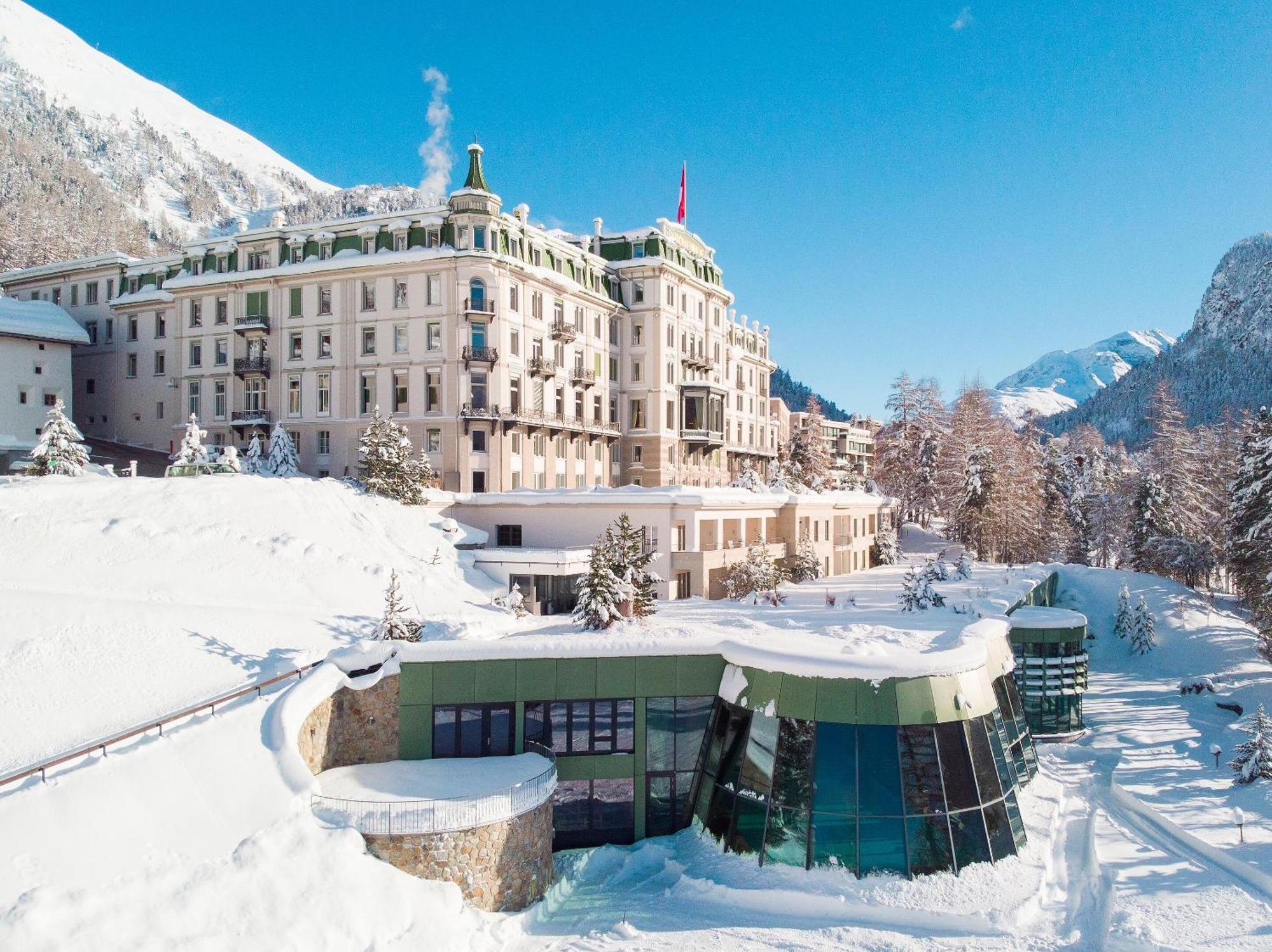 Grand Hotel Kronenhof Pontresina Zewnętrze zdjęcie