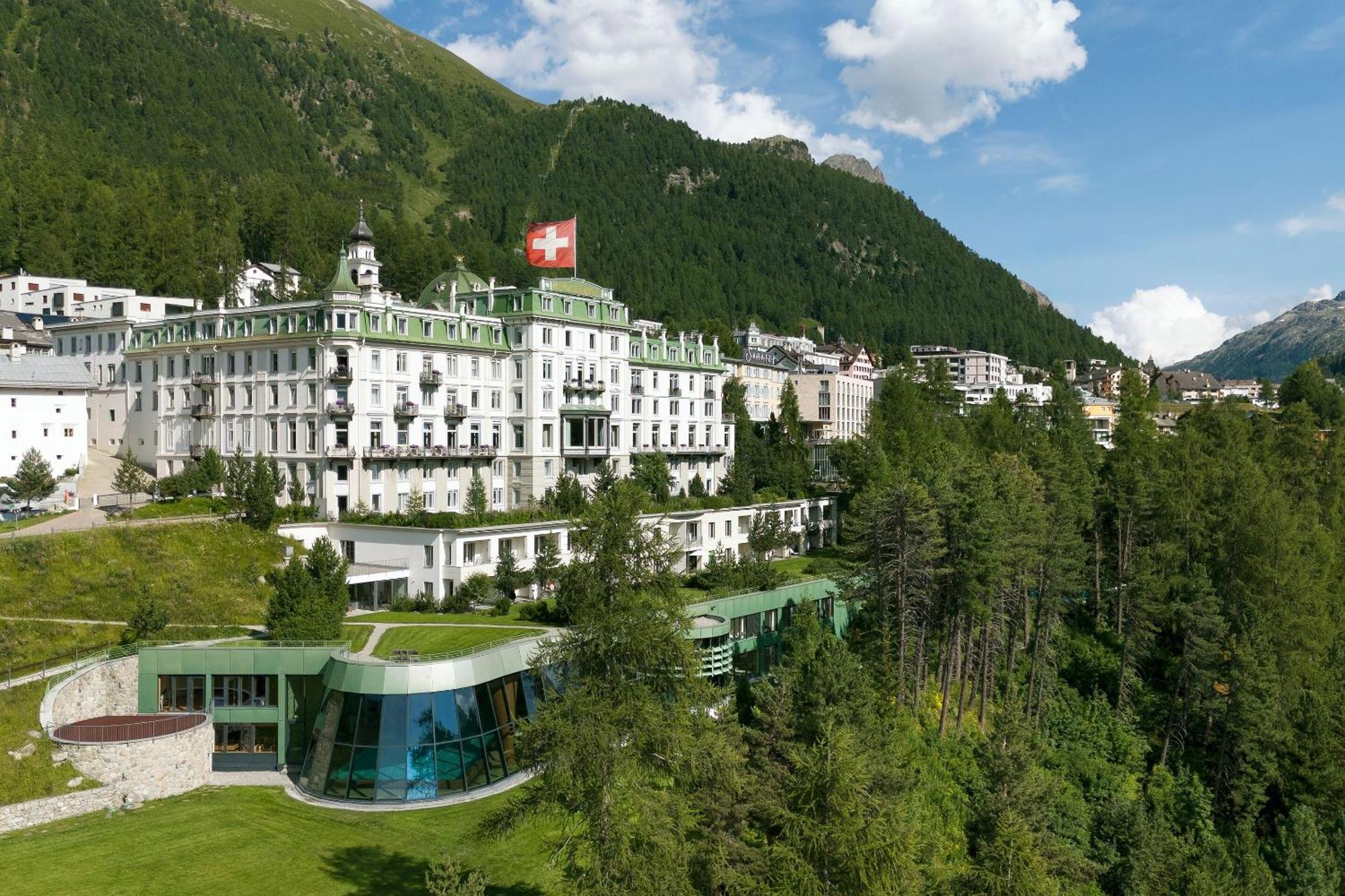 Grand Hotel Kronenhof Pontresina Zewnętrze zdjęcie